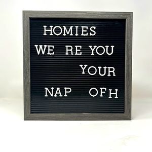 Letter Board 12” x 12”‎